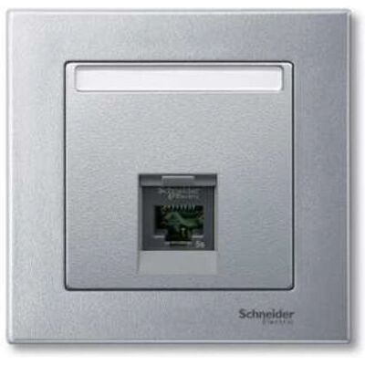 Schneider Electric MTN465860 Placa de Pared en Aluminio - Tapa para interruptor Schneider Electric MTN465860 Placa de Pared en Aluminio - Tapa para interruptor