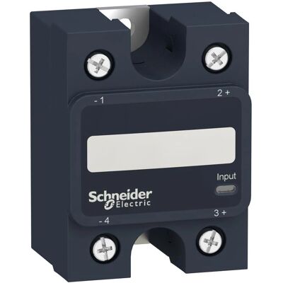 Schneider Electric Solid State Relay - 40A, Panel Mount, 150V DC, SPST Schneider Electric Solid State Relay - 40A, Panel Mount, 150V DC, SPST