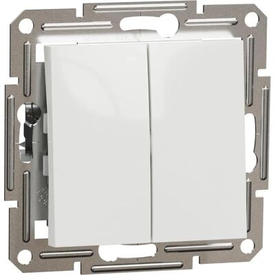 Schneider Electric EPH1170121D Weiß Doppel-Schalter - Double Switch Schneider Electric EPH1170121D Weiß Doppel-Schalter - Double Switch