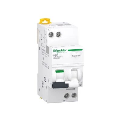 Schneider Electric Acti9 iCV40 Leitungsschutzschalter - 6A, 1P + N Schneider Electric Acti9 iCV40 Leitungsschutzschalter - 6A, 1P + N