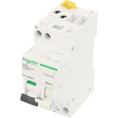 Disjoncteur différentiel Schneider Electric ICV40N - RCBO - Publicité Disjoncteur différentiel Schneider Electric ICV40N - RCBO - Publicité