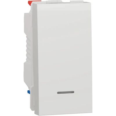 Interrupteur Schneider Unica avec Témoins Lumineux - 10A, Connexion Rapide, 1 Module, Blanc - Publicité Interrupteur Schneider Unica avec Témoins Lumineux - 10A, Connexion Rapide, 1 Module, Blanc - Publicité