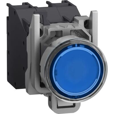 Schneider Electric - XB4BP683BM5GEX - blau - runde Linse - 22 mm - Drucktaster Schneider Electric - XB4BP683BM5GEX - blau - runde Linse - 22 mm - Drucktaster