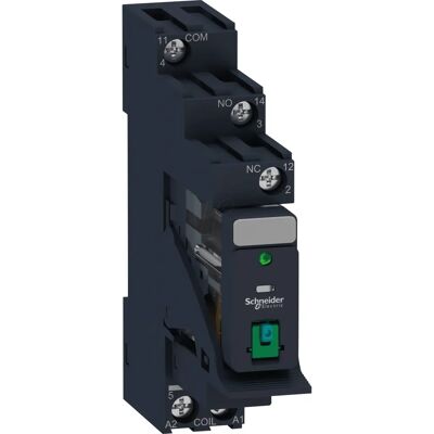 Schneider Electric RXG12BDPV - Relé compacto IP20 24V Schneider Electric RXG12BDPV - Relé compacto IP20 24V