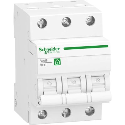 Schneider R9F28310 - 3P, 10A, C, 10kA - Disyuntor Schneider R9F28310 - 3P, 10A, C, 10kA - Disyuntor