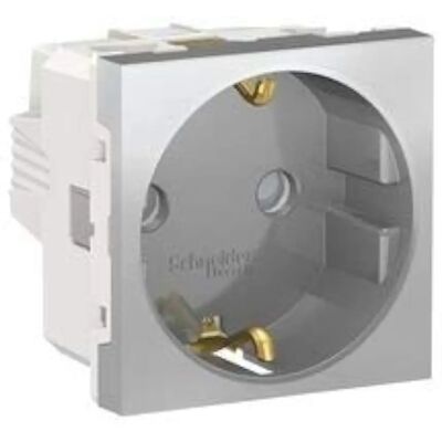 Schneider Electric XS pistorasia USB-A:lla - Valkoinen Schneider Electric XS pistorasia USB-A:lla - Valkoinen