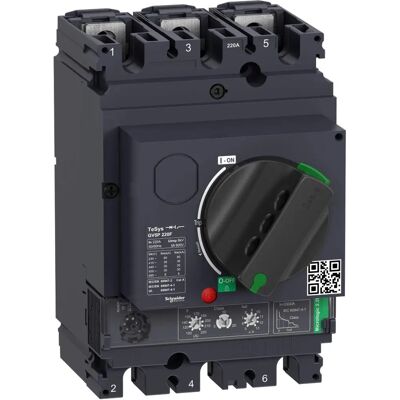 Interrupteur de protection moteur Schneider Electric TeSys GV - 220A - 3P - Montage DIN - Publicité Interrupteur de protection moteur Schneider Electric TeSys GV - 220A - 3P - Montage DIN - Publicité