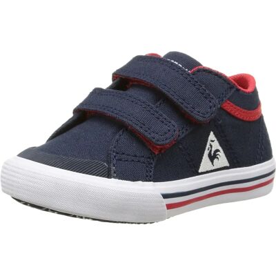 Le Coq Sportif Lamarina Lace-Up Blue Canvas Womens Plimsolls - 1610653 Le Coq Sportif Lamarina Lace-Up Blue Canvas Womens Plimsolls - 1610653