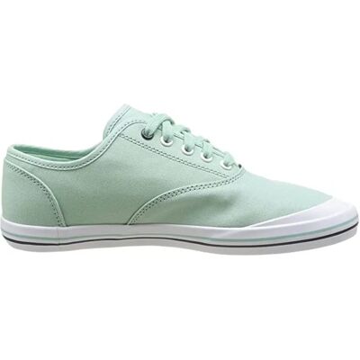 Le Coq Sportif Grandille CVO Green Canvas Womens Plimsolls - Womens Shoes Le Coq Sportif Grandille CVO Green Canvas Womens Plimsolls - Womens Shoes
