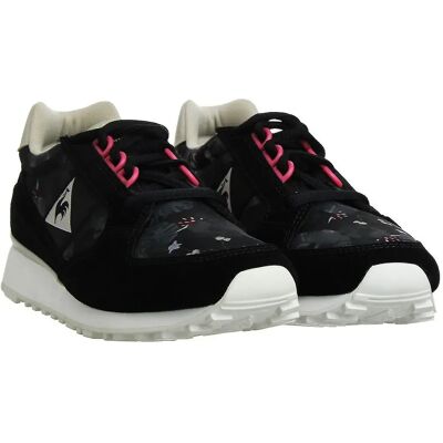 Le Coq Sportif Eclat Winter Floral Lace-Up Black Trainers - Women’s UK 5 Le Coq Sportif Eclat Winter Floral Lace-Up Black Trainers - Women’s UK 5