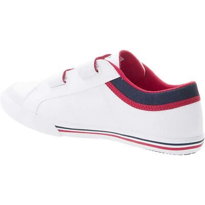 Le Coq Sportif Saint Gatan PS CVS Kids White Canvas - Kids Plimsolls Le Coq Sportif Saint Gatan PS CVS Kids White Canvas - Kids Plimsolls