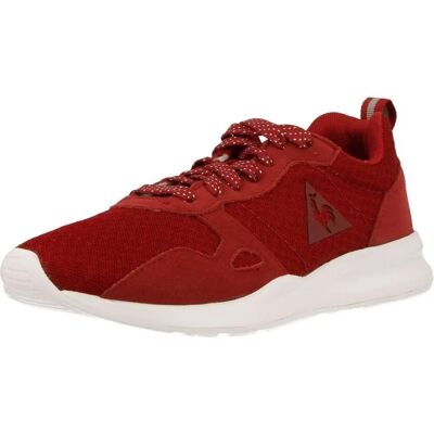 Le Coq Sportif LCS R600 Red Trainers - Mens, Lightweight, Breathable Le Coq Sportif LCS R600 Red Trainers - Mens, Lightweight, Breathable