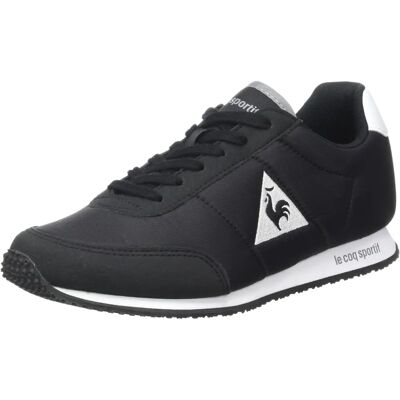 Le Coq Sportif Racerone Lace-Up Black Synthetic Mens Trainers - Trainers Le Coq Sportif Racerone Lace-Up Black Synthetic Mens Trainers - Trainers