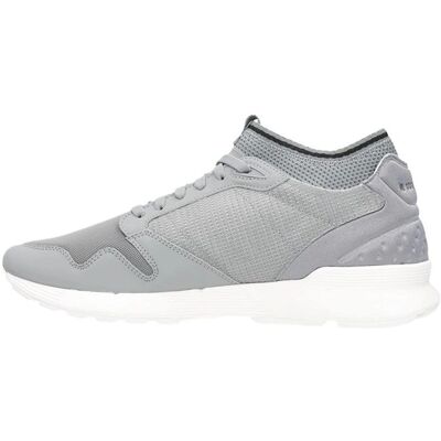 Le Coq Sportif Omicron Triple Reflectieve Grijze Sneakers - Heren UK 10.5 Le Coq Sportif Omicron Triple Reflectieve Grijze Sneakers - Heren UK 10.5