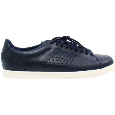 Le Coq Sportif Charline Blue Suede Leather Womens Trainers - Women's Trainers Le Coq Sportif Charline Blue Suede Leather Womens Trainers - Women's Trainers