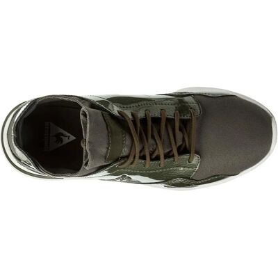 Le Coq Sportif Lcs R Flow Green Leather Womens Trainers - Size UK 3.5 Le Coq Sportif Lcs R Flow Green Leather Womens Trainers - Size UK 3.5