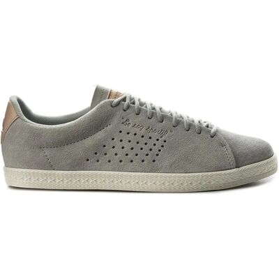 Le Coq Sportif Charline Grijze Suède Dames Sneakers - Dames Sneakers Le Coq Sportif Charline Grijze Suède Dames Sneakers - Dames Sneakers
