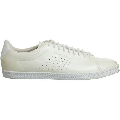 Le Coq Sportif Charline Womens Trainers - White Leather - UK 3.5 Le Coq Sportif Charline Womens Trainers - White Leather - UK 3.5