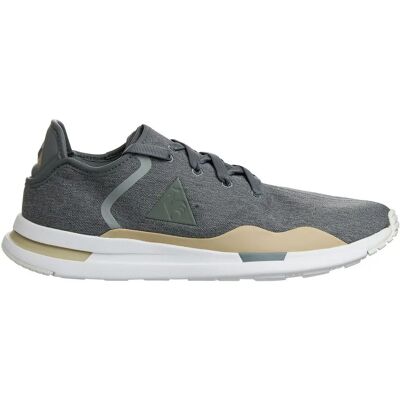 Le Coq Sportif Solas 2 Tones Lace-Up Grey Trainers - Mens Le Coq Sportif Solas 2 Tones Lace-Up Grey Trainers - Mens
