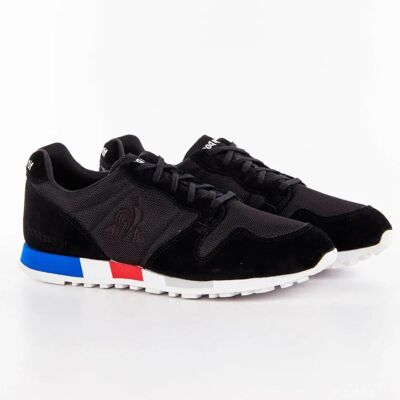 Le Coq Sportif Omega Herren Sneaker Schwarz - Turnschuhe Le Coq Sportif Omega Herren Sneaker Schwarz - Turnschuhe
