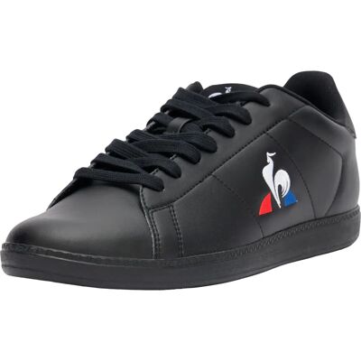 Le Coq Sportif COURTSET_2 Baskets décontractées noires - Baskets - Publicité Le Coq Sportif COURTSET_2 Baskets décontractées noires - Baskets - Publicité