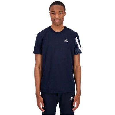 Le Coq Sportif Heritage N°1 Blau T-Shirt - T-shirt Le Coq Sportif Heritage N°1 Blau T-Shirt - T-shirt