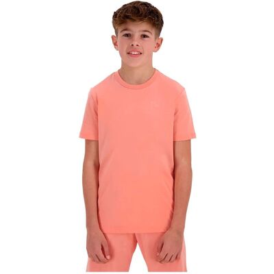 Le Coq Sportif N°2 Kinder T-Shirt - Roze Le Coq Sportif N°2 Kinder T-Shirt - Roze