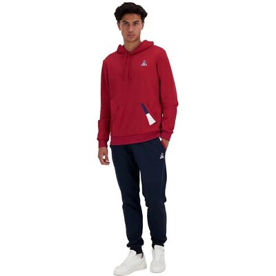 Le Coq Sportif Rode Hoodie - Hoodies Le Coq Sportif Rode Hoodie - Hoodies