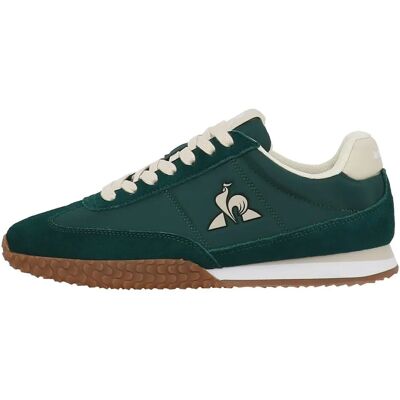 Le Coq Sportif Veloce I Baskets Vertes / Pourpre - Publicité Le Coq Sportif Veloce I Baskets Vertes / Pourpre - Publicité