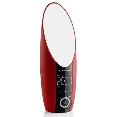 NAF NAF DNI050RED Horloge Radio - radio, écran LED, FM, batterie, MP3 - Publicité NAF NAF DNI050RED Horloge Radio - radio, écran LED, FM, batterie, MP3 - Publicité