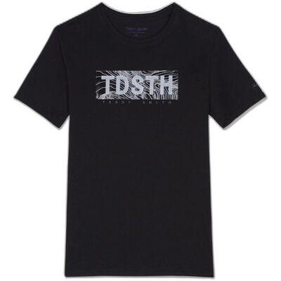 Teddy Smith Ezio T-shirt Noir - T-shirt - Publicité Teddy Smith Ezio T-shirt Noir - T-shirt - Publicité