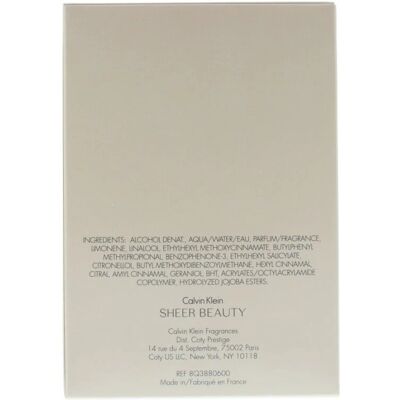 Calvin Klein Sheer Beauty Eau de Toilette 50ml - Damen Calvin Klein Sheer Beauty Eau de Toilette 50ml - Damen