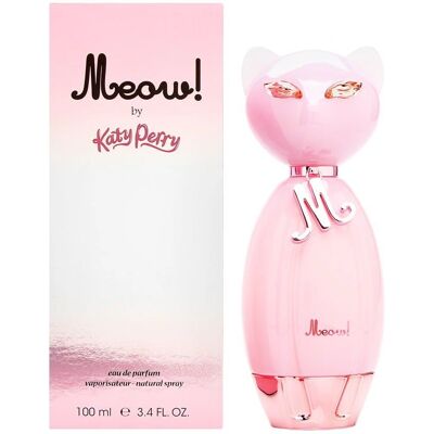 Katy Perry Meow Eau de Parfum Rose 100ml - Parfum pour Femmes - Publicité Katy Perry Meow Eau de Parfum Rose 100ml - Parfum pour Femmes - Publicité