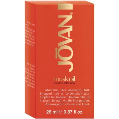 Jovan Aceite de Almizcle - 26ml Agua de Tocador - Mujeres Jovan Aceite de Almizcle - 26ml Agua de Tocador - Mujeres