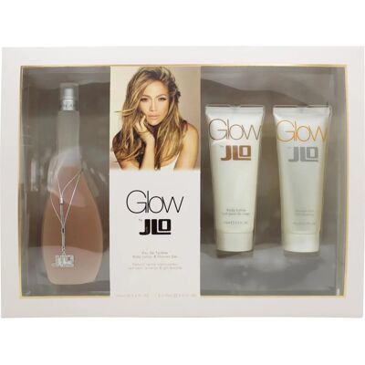 Jennifer Lopez Glow Geschenkset - 100ml Edt + 75ml Lotion + 75ml Duschgel Jennifer Lopez Glow Geschenkset - 100ml Edt + 75ml Lotion + 75ml Duschgel