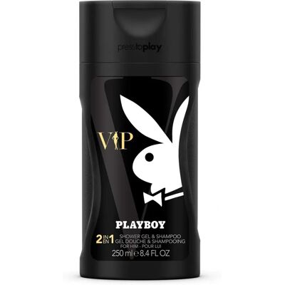 Playboy VIP For Him 250ml Gel Douche - Gel Douche - Publicité Playboy VIP For Him 250ml Gel Douche - Gel Douche - Publicité