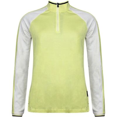 Rossignol Yummy Womens Yellow/White Long Sleeve Top RLDWY05 - Women's Sports Top Rossignol Yummy Womens Yellow/White Long Sleeve Top RLDWY05 - Women's Sports Top