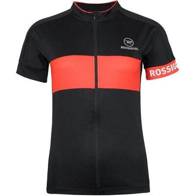 Rossignol Mens Black/Red Cycling Jersey - Size Large Rossignol Mens Black/Red Cycling Jersey - Size Large