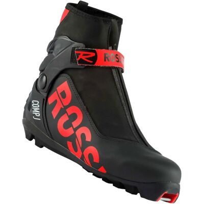 Rossignol Comp J - Unisex Nordic-Skihalbschuhe - Schwarz/Rot Rossignol Comp J - Unisex Nordic-Skihalbschuhe - Schwarz/Rot