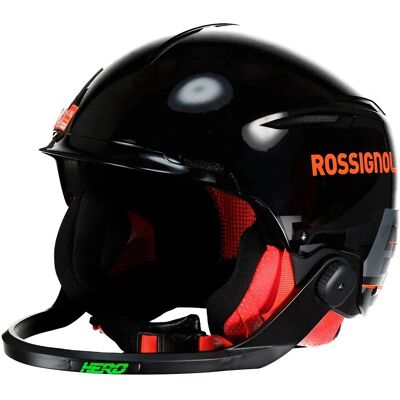 Casco Rossignol Hero Slalom Impacts - Negro, L/XL, 59-63cm Casco Rossignol Hero Slalom Impacts - Negro, L/XL, 59-63cm