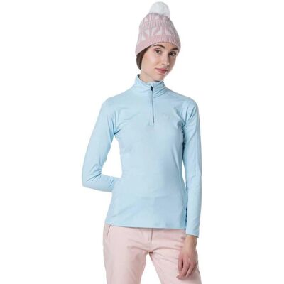 Rossignol Classic Blue Long Sleeve Shirt - Women's Ski Style Rossignol Classic Blue Long Sleeve Shirt - Women's Ski Style