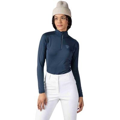 Camiseta interior Rossignol Classic Half Zip azul marino Camiseta interior Rossignol Classic Half Zip azul marino