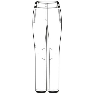 Pantaloni da sci bianchi Rossignol - Impermeabili e traspiranti Pantaloni da sci bianchi Rossignol - Impermeabili e traspiranti