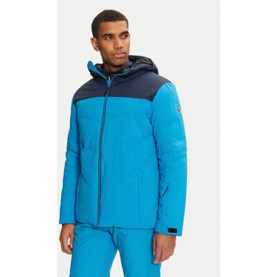 Rossignol RLMMJ05 Niebieska Kurtka Narciarska z Regularnym Krójem - ski jacket Rossignol RLMMJ05 Niebieska Kurtka Narciarska z Regularnym Krójem - ski jacket