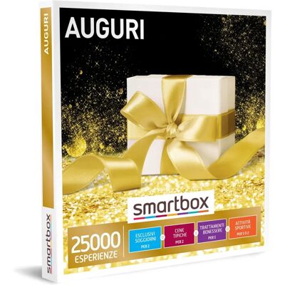 SMARTBOX - Tanti Auguri - Cofanetto Regalo - Regalo di Esperienze per 1-2 Persone SMARTBOX - Tanti Auguri - Cofanetto Regalo - Regalo di Esperienze per 1-2 Persone