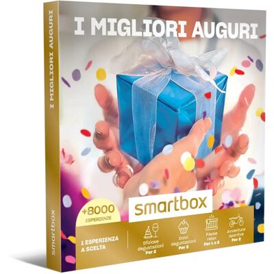 SMARTBOX I Migliori Auguri Cofanetto Regalo - Esperienza SMARTBOX I Migliori Auguri Cofanetto Regalo - Esperienza