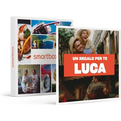 SMARTBOX Cofanetto Regalo per Luca - Esperienza, Cena, Benessere - Regalo SMARTBOX Cofanetto Regalo per Luca - Esperienza, Cena, Benessere - Regalo