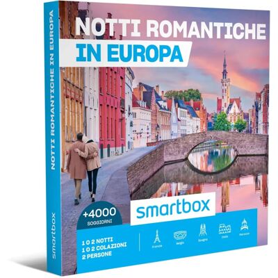 SMARTBOX Fuga Romantica in Europa - Cofanetto Regalo SMARTBOX Fuga Romantica in Europa - Cofanetto Regalo