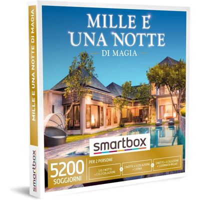 SMARTBOX - Mille e una notte - 1 notte colazione - 2 notti colazione - Gift box SMARTBOX - Mille e una notte - 1 notte colazione - 2 notti colazione - Gift box