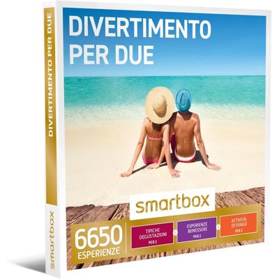 SMARTBOX Erlebnis-Geschenkbox für Paare - Entspannung oder Freizeit für 2 SMARTBOX Erlebnis-Geschenkbox für Paare - Entspannung oder Freizeit für 2